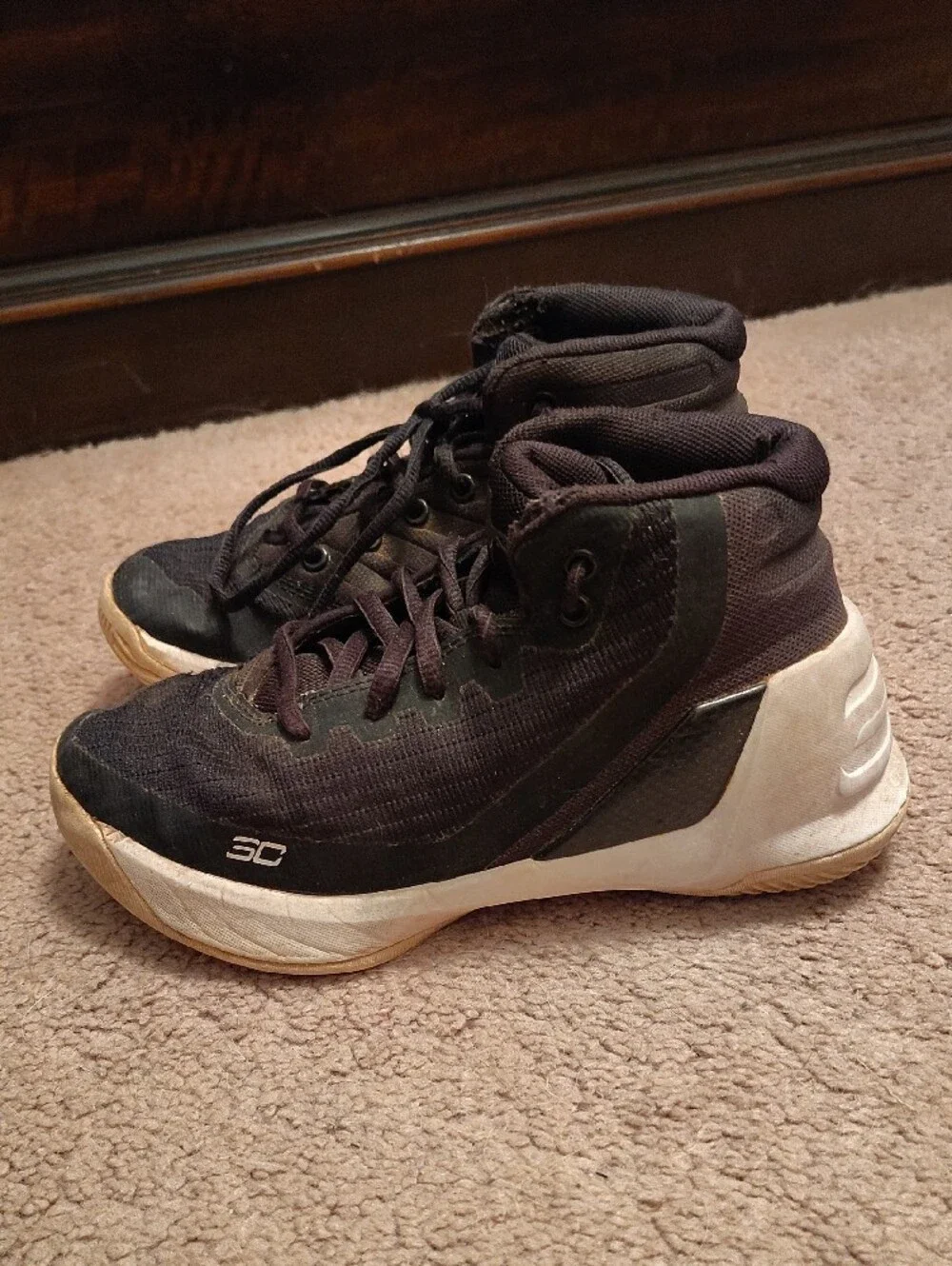 Kids Nike And UA Shoes